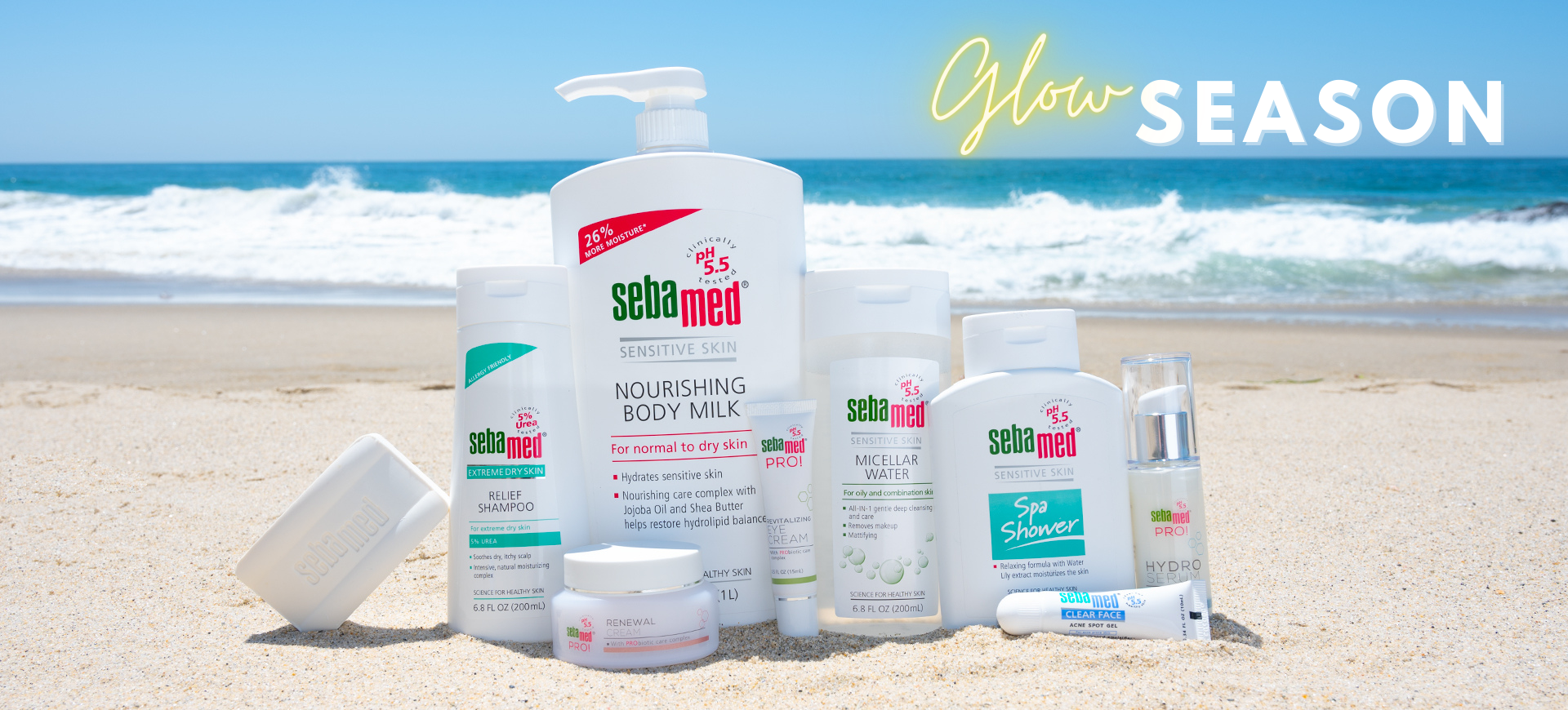SebaMed Products on The Beach WholeSale